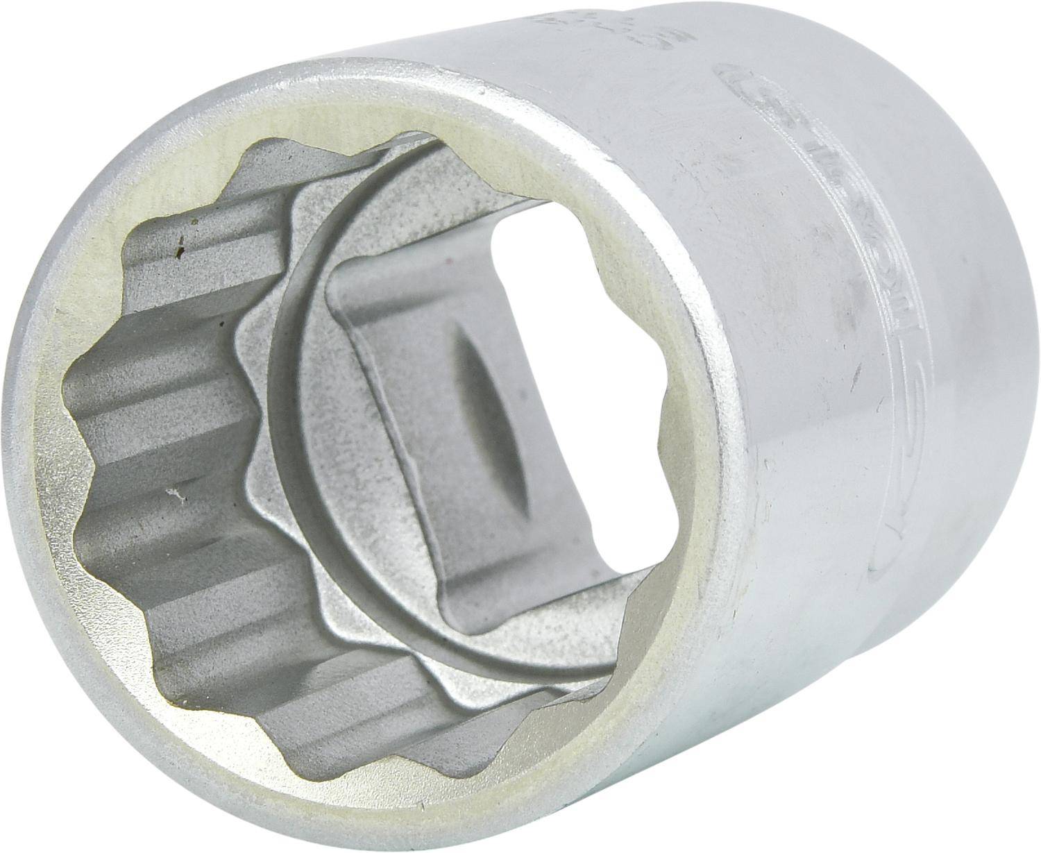 KS TOOLS 3/4" 12-kant-Stecknuss, kurz, 27 mm