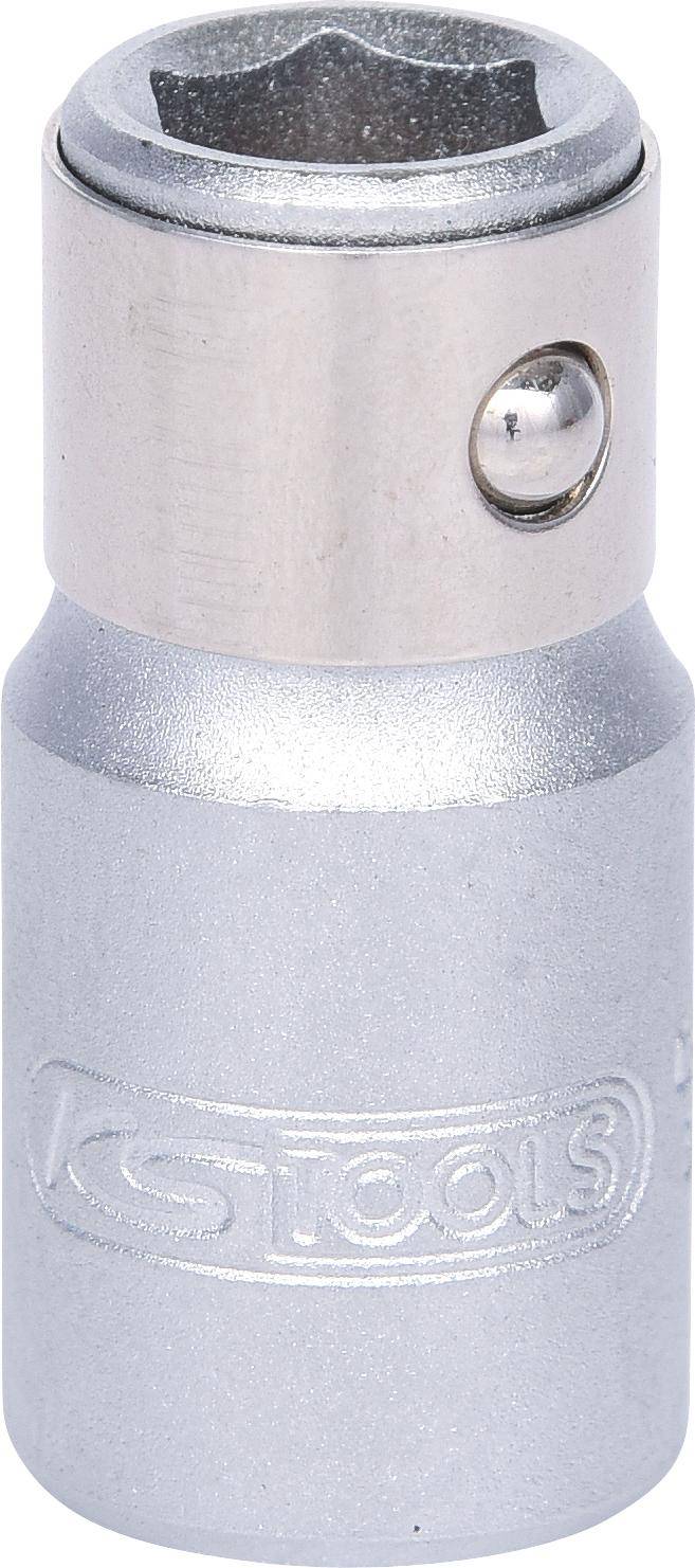 KS TOOLS 1/4" Bit-Adapter-Stecknuss, mit Spannring