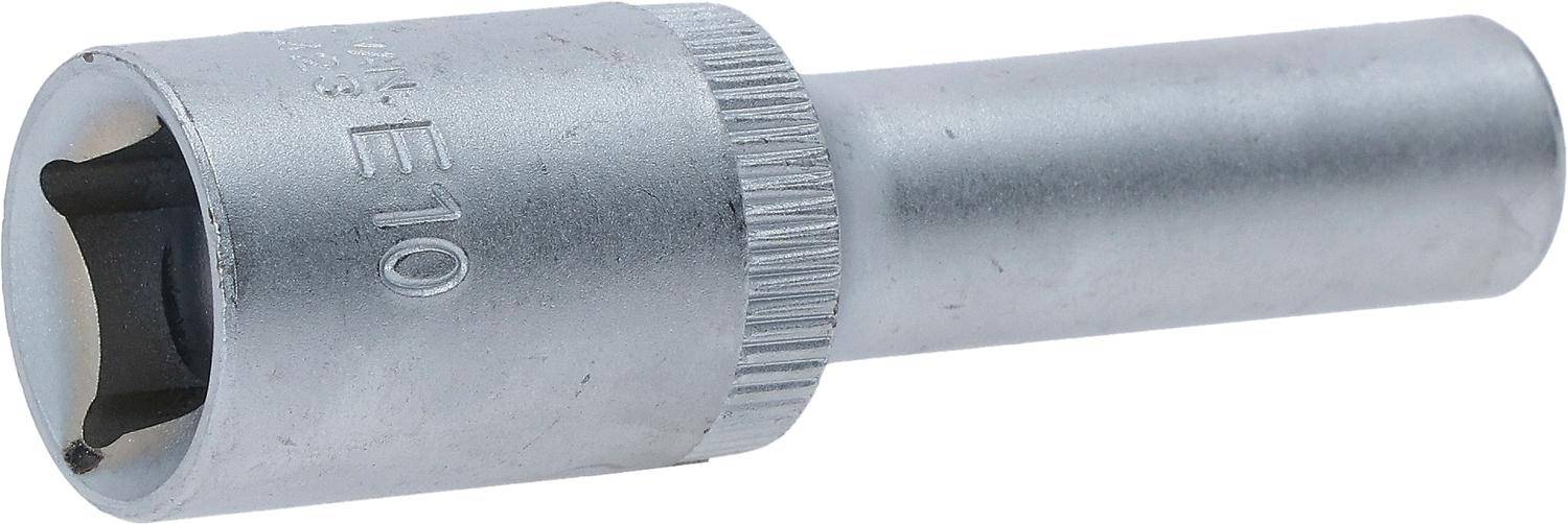 Metallisches Zylinderwerkzeug mit strukturiertem Griff.