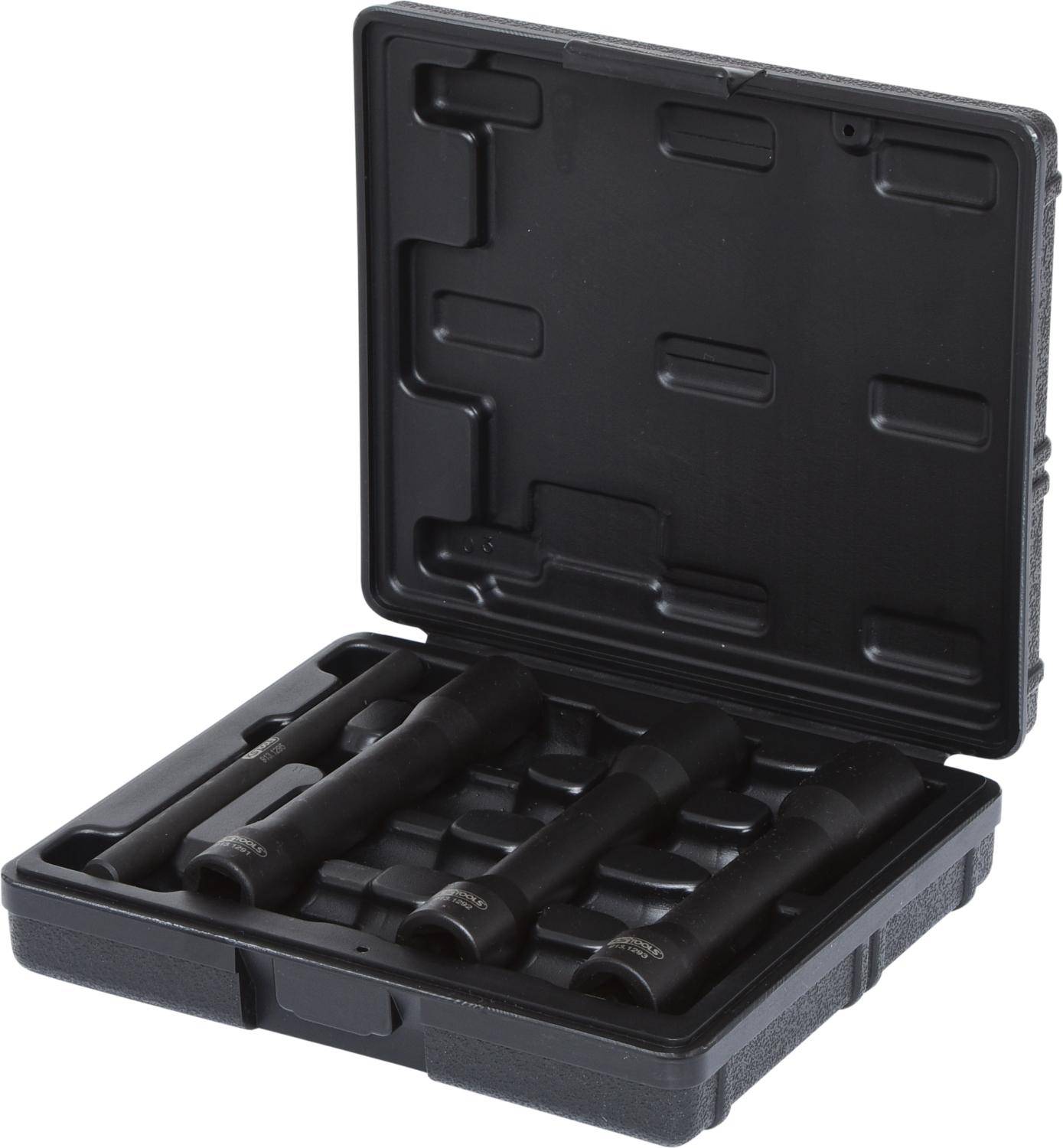 KS TOOLS 1/2" Spiral-Profil-Kraft-Stecknuss-Satz, XL, 4-tlg, 17-21mm