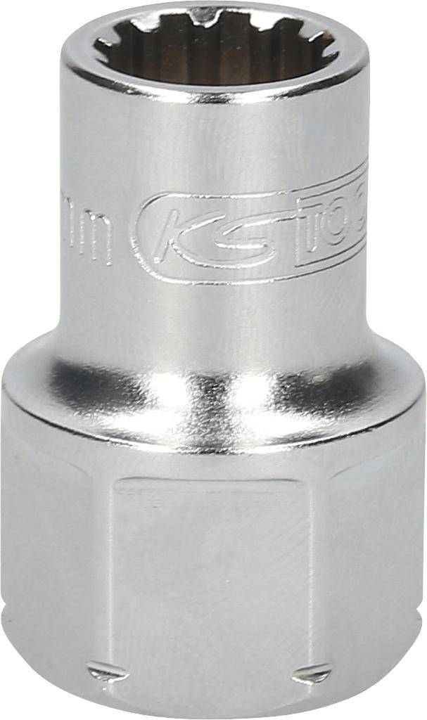 KS TOOLS 19mm TRIPLEplus Durchgangs-Stecknuss, 10mm
