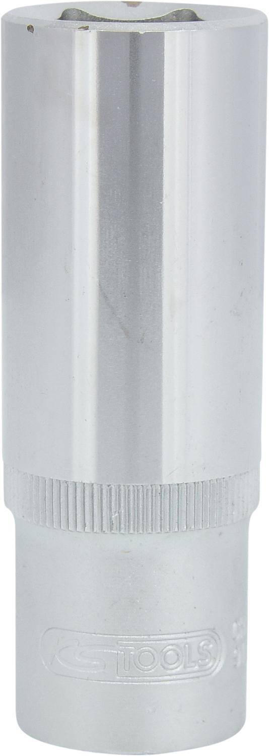 KS TOOLS 1/2" Sechskant-Stecknuss, lang, 21mm