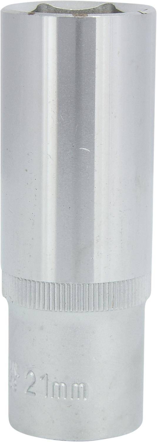 KS TOOLS 1/2" Sechskant-Stecknuss, lang, 21mm