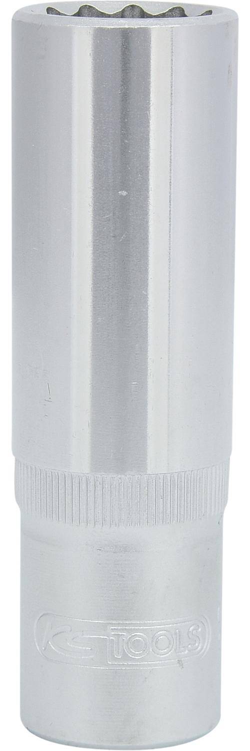 KS TOOLS 1/2" 12-kant-Stecknuss, lang, 17mm