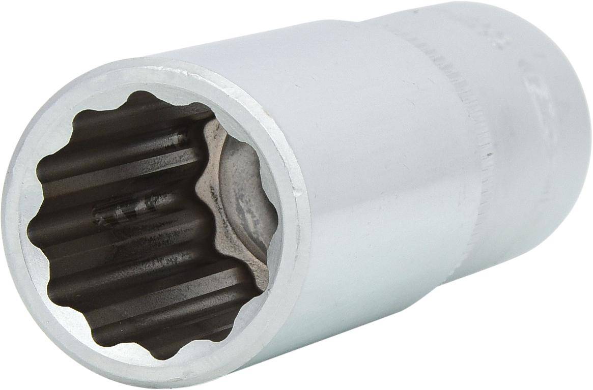 KS TOOLS 1/2" 12-kant-Stecknuss, lang, 18mm