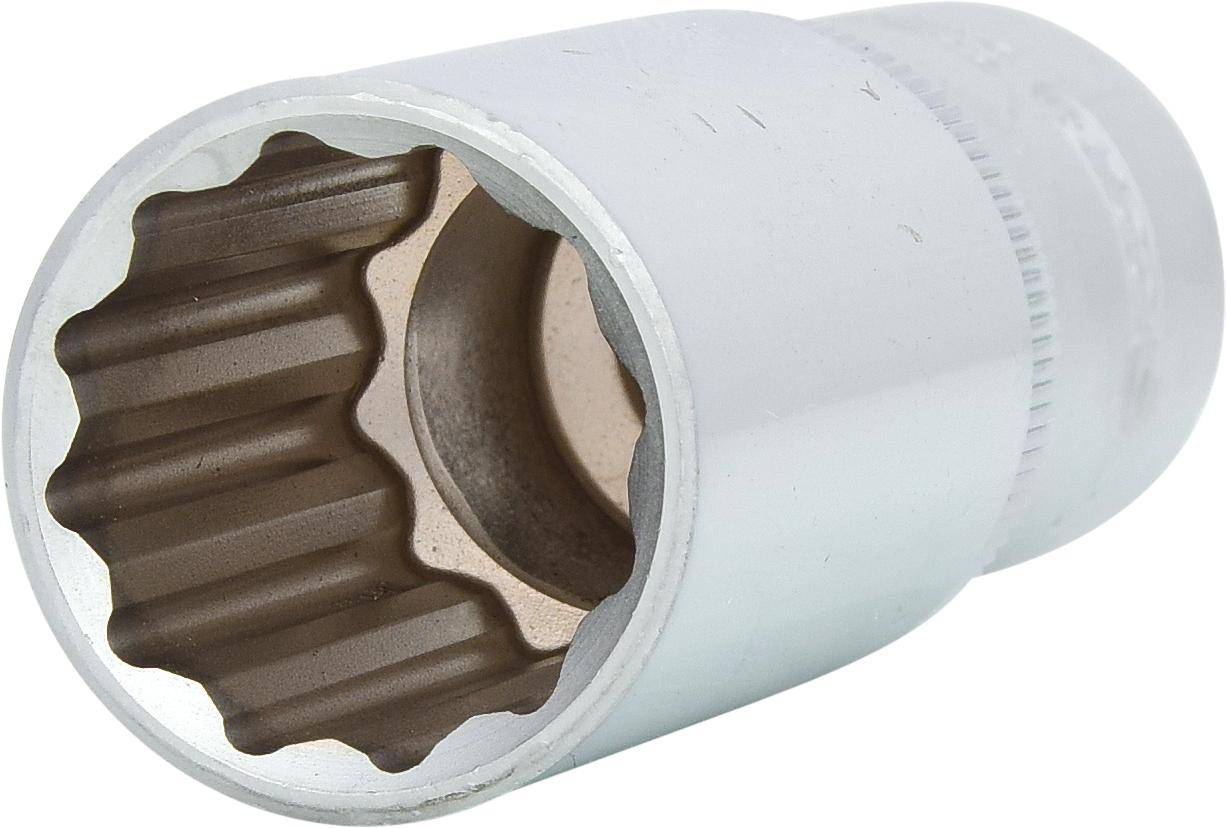 KS TOOLS 1/2" 12-kant-Stecknuss, lang, 22mm