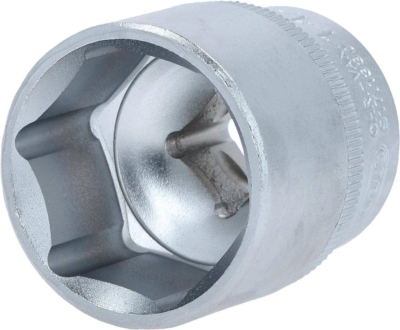 KS TOOLS 1/2" Sechskant-Stecknuss, 1.1/4"