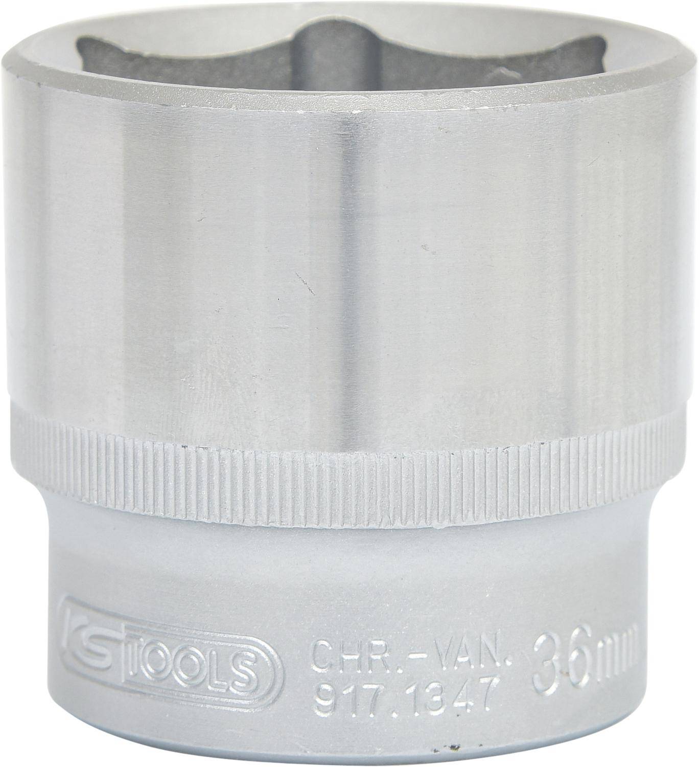 KS TOOLS 1/2" Sechskant-Stecknuss, 36mm