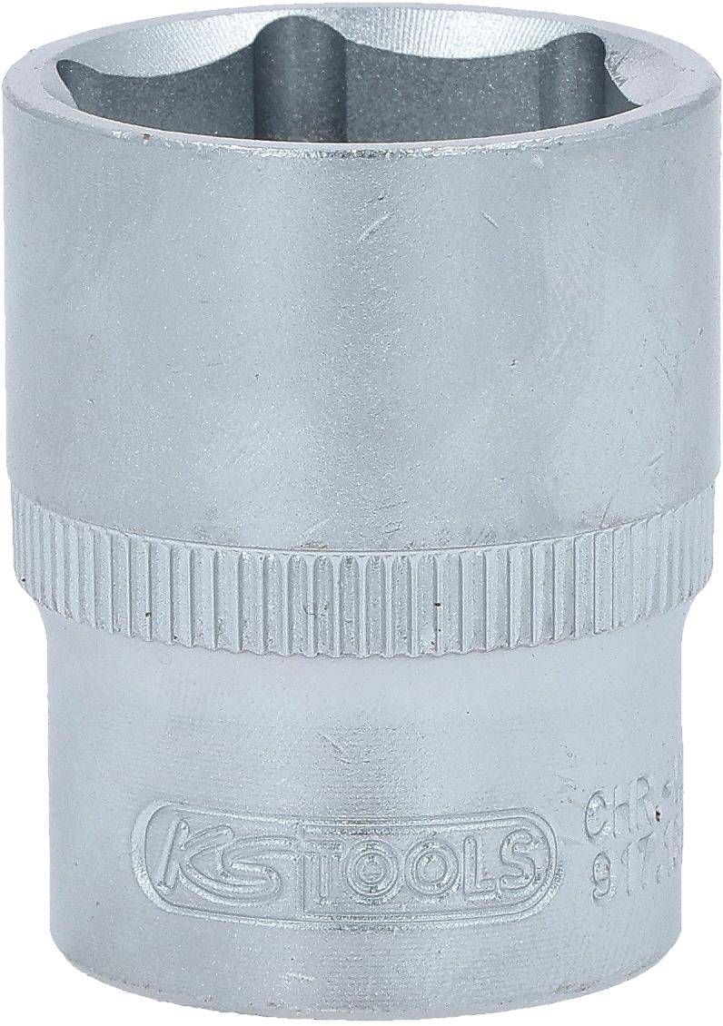 KS TOOLS 1/2" Sechskant-Stecknuss, 1"