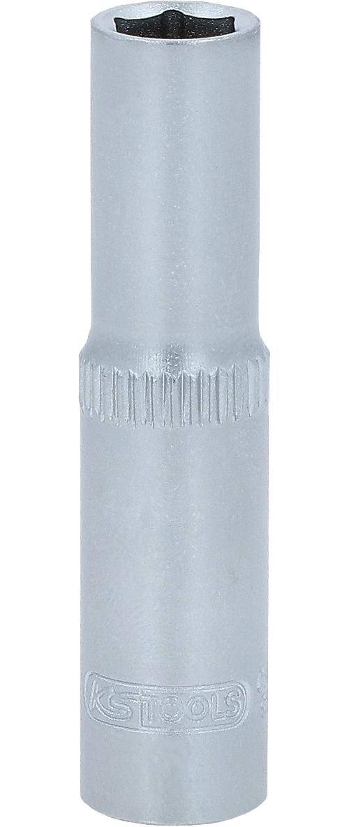 KS TOOLS 1/4" Sechskant-Stecknuss, lang, 9/32"