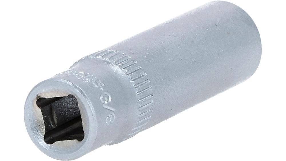 KS TOOLS 1/4" Sechskant-Stecknuss, lang, 3/8"