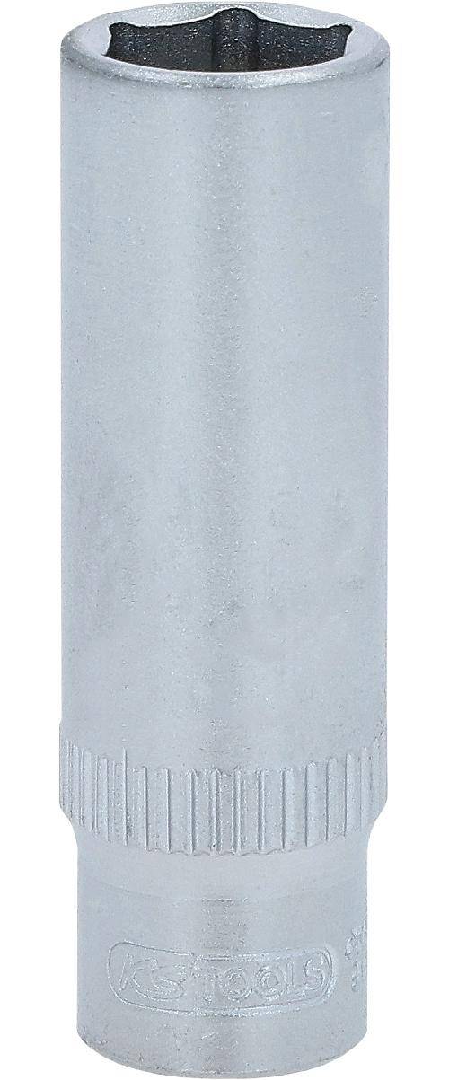 KS TOOLS 1/4" Sechskant-Stecknuss, lang, 7/16"