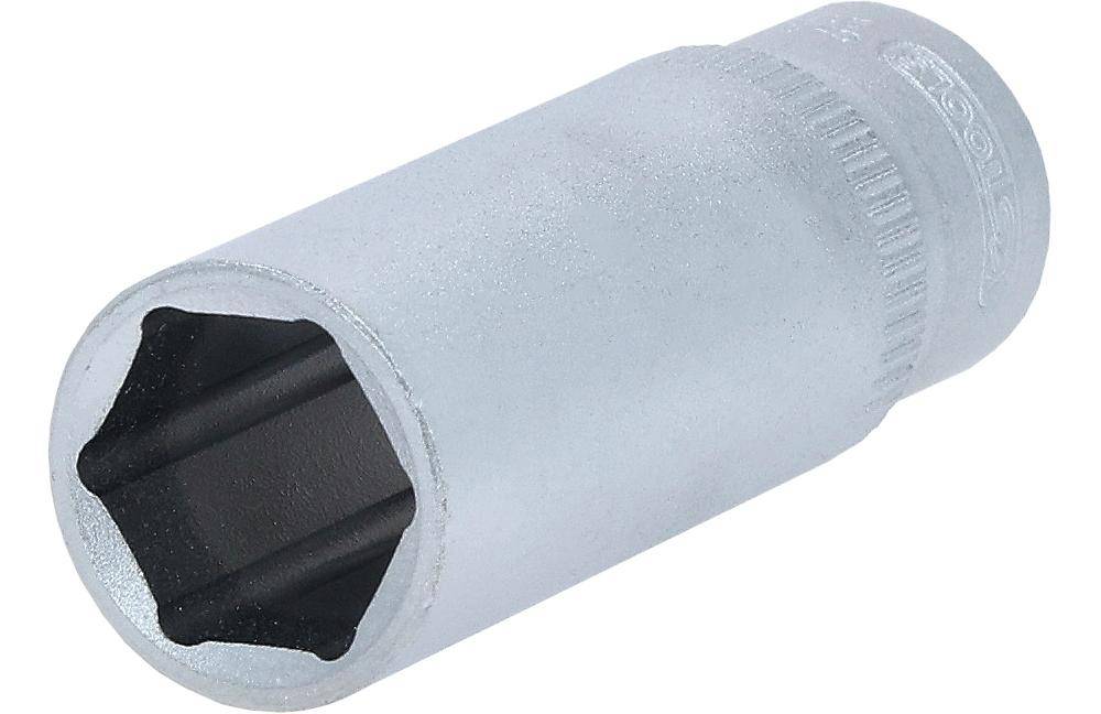 KS TOOLS 1/4" Sechskant-Stecknuss, lang, 1/2"