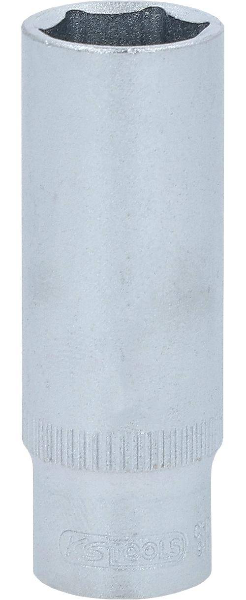 KS TOOLS 1/4" Sechskant-Stecknuss, lang, 1/2"