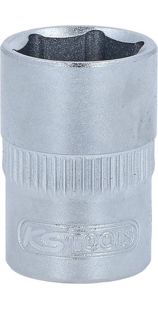 Eine Nahaufnahme eines metallischen Objekts mit strukturierter Griffoberfläche, möglicherweise ein Werkzeug oder eine Komponente, die einen Abschnitt mit gravierten Designelementen zeigt.