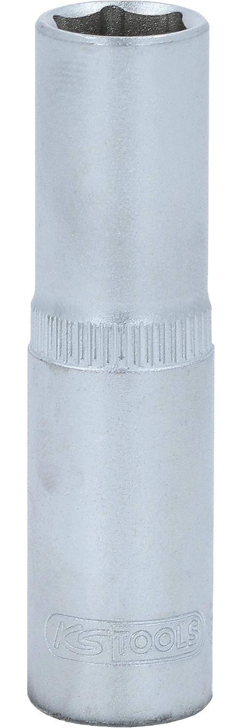 KS TOOLS 3/8" Sechskant-Stecknuss, lang, 7/16"