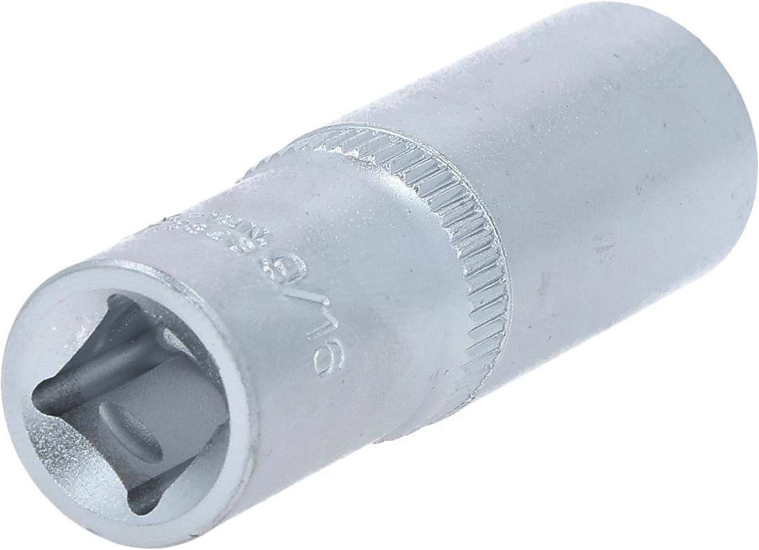 KS TOOLS 3/8" Sechskant-Stecknuss, lang, 9/16"