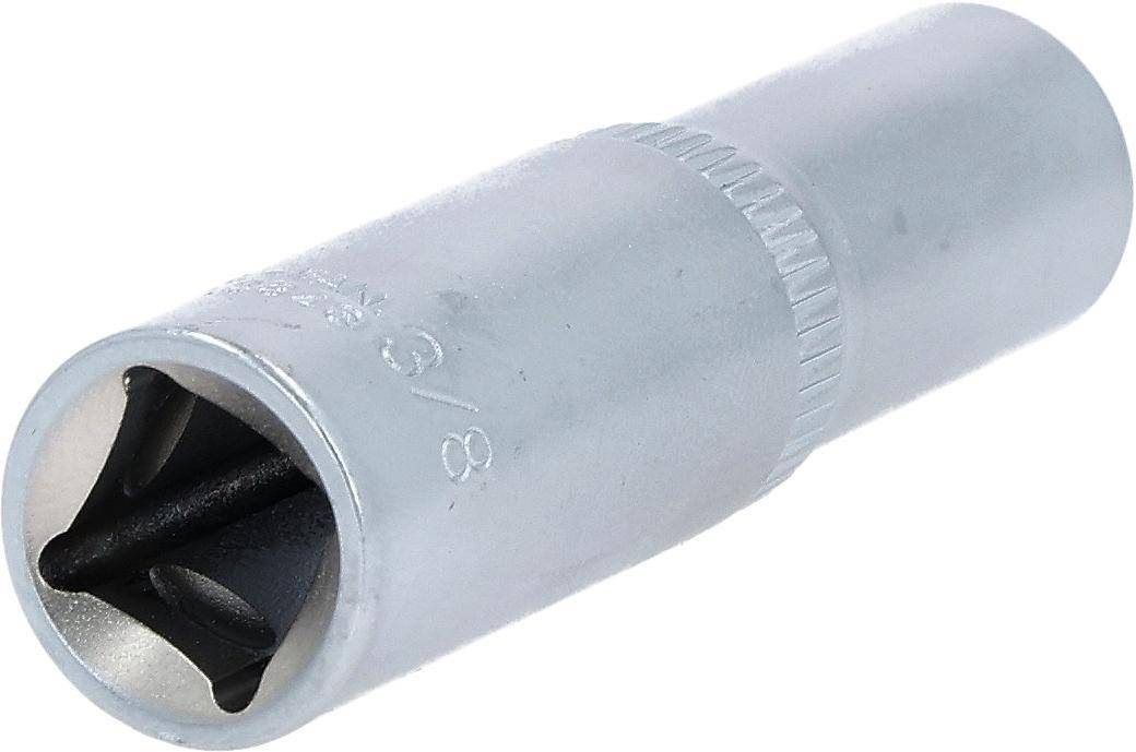 KS TOOLS 3/8" Sechskant-Stecknuss, lang, 3/8"