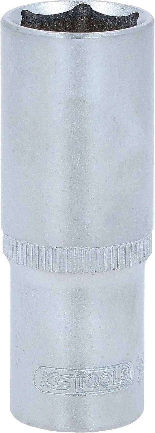 KS TOOLS 3/8" Sechskant-Stecknuss, lang, 11/16"