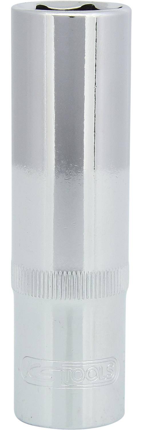 KS TOOLS 1/2" CHROMEplus Sechskant-Stecknuss, lang, 16mm