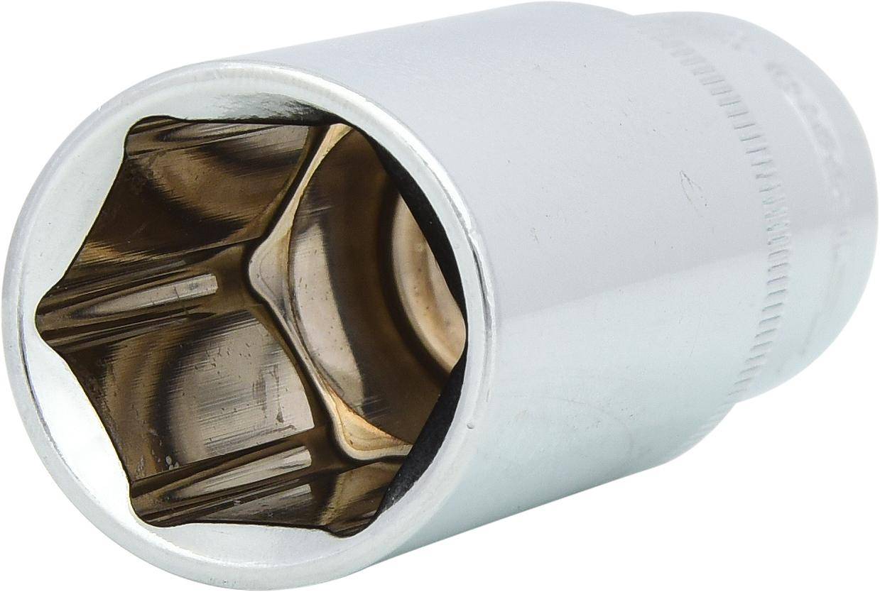 KS TOOLS 1/2" CHROMEplus Sechskant-Stecknuss, lang, 22mm