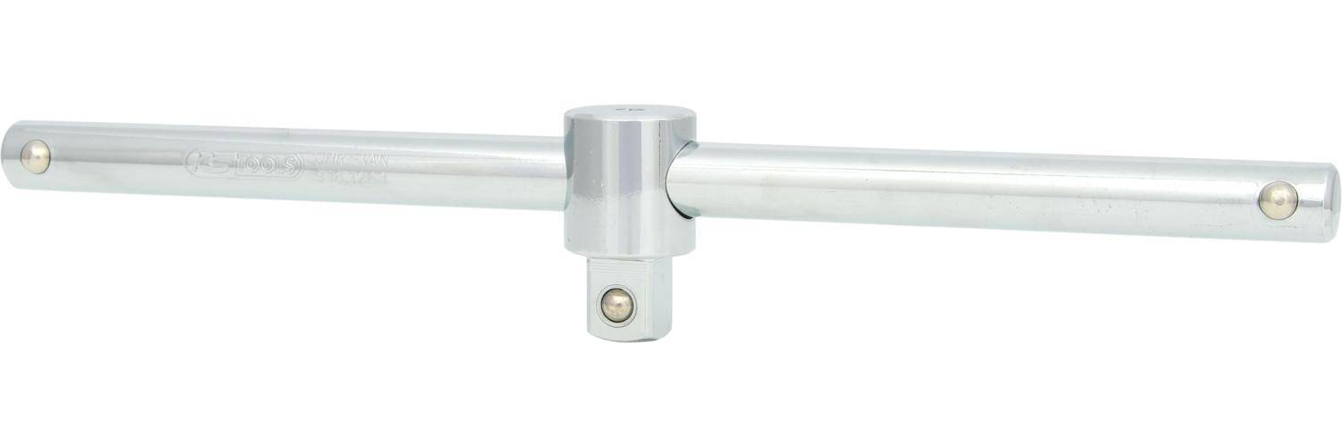KS TOOLS 1/2" CHROMEplus T-Griff mit Gleitstck, 250mm