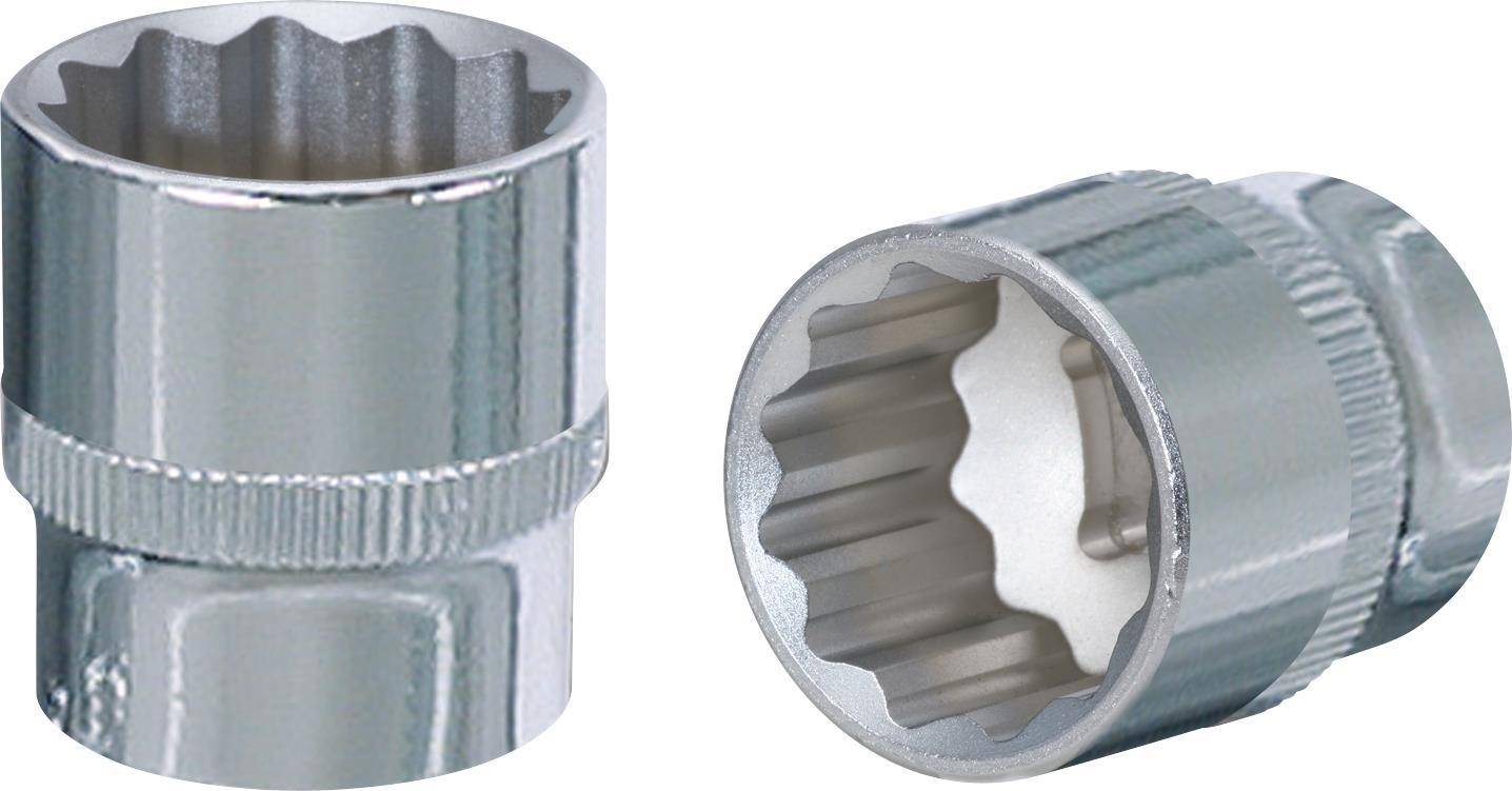 KS TOOLS 3/8'' CHROMEplus 12-kant-Stecknuss, 3/4 (918.3737)