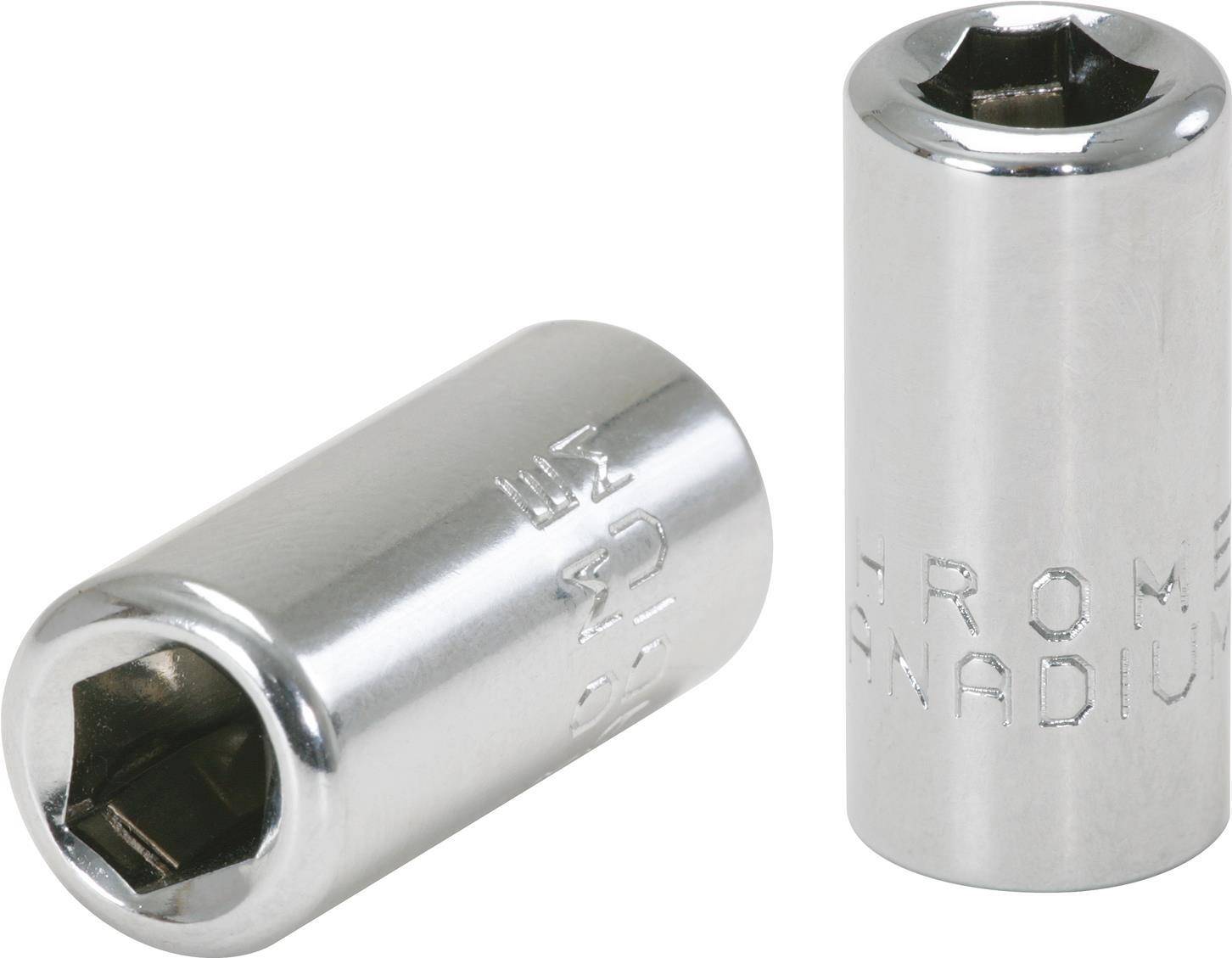 KS TOOLS 1/4'' CHROMEplus Bit-Adapter-Stecknuss (918.1421)