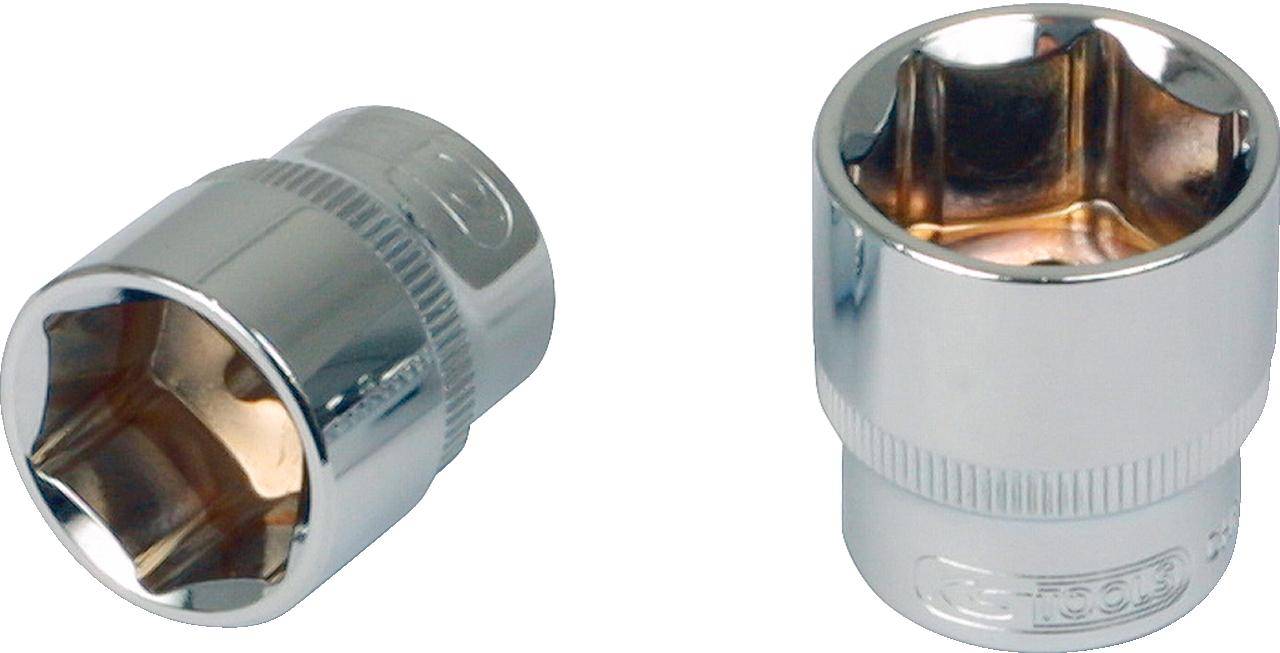 KS TOOLS 1/4" CHROMEplus Sechskant-Stecknuss, 1/4"