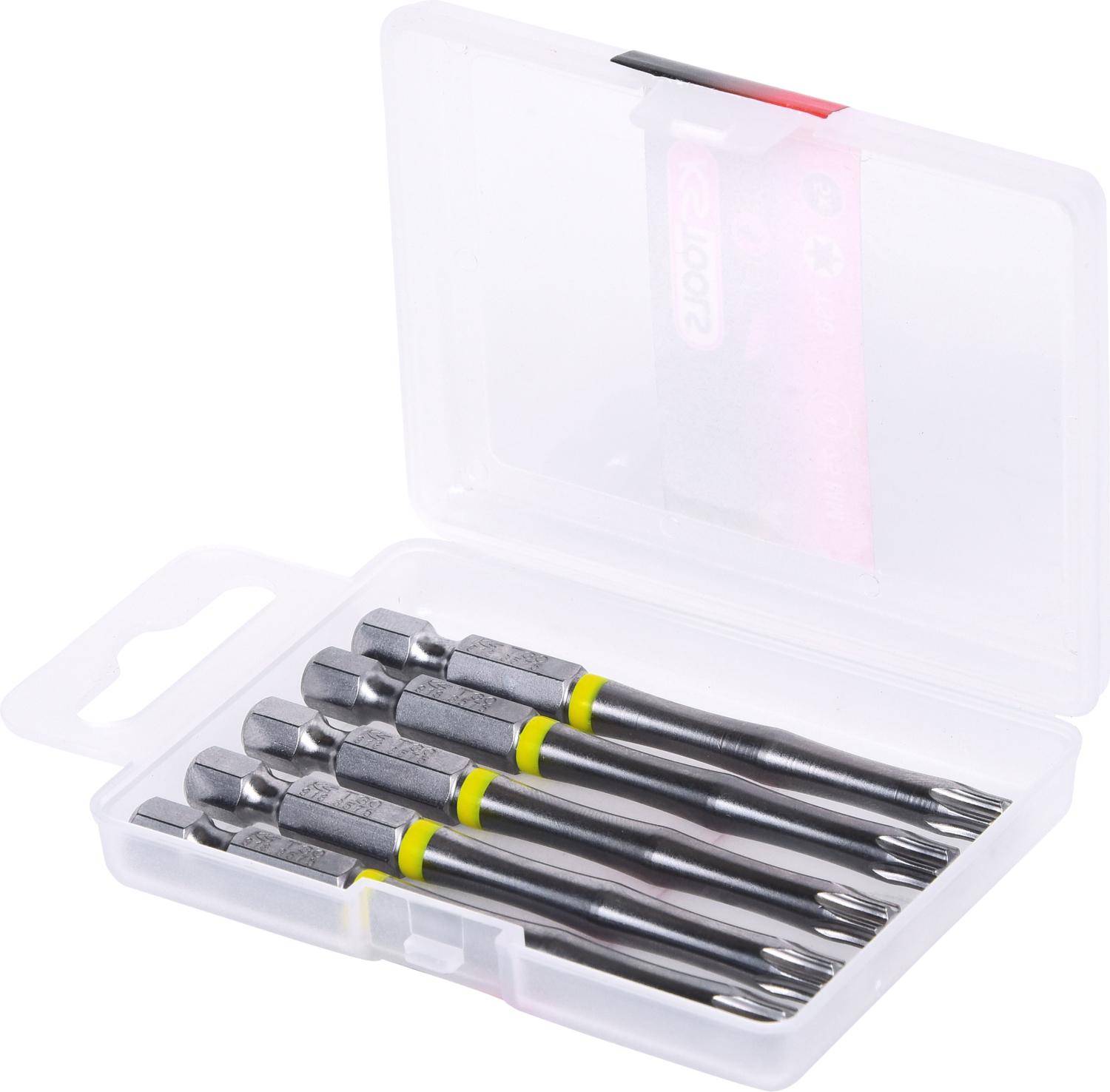 KS TOOLS 1/4" TORSIONpower Bit Torx, 75mm, T30, 5er Pack