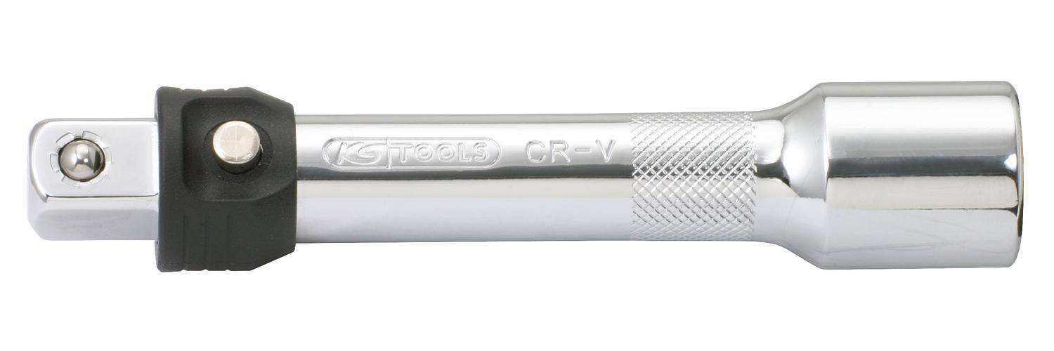 KS TOOLS 3/8" CHROMEplus Verlngerung mit Verriegelung, 75mm