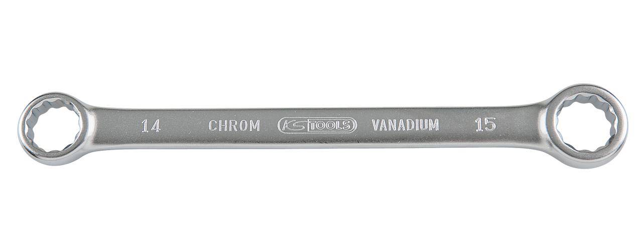 KS TOOLS ULTIMATEplus Doppel-Ringschlüssel, 22x24mm