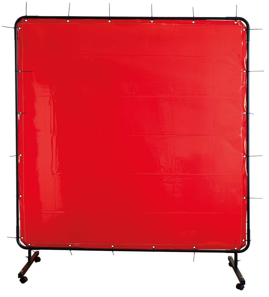 KS TOOLS Schweißerschutzplane, rot