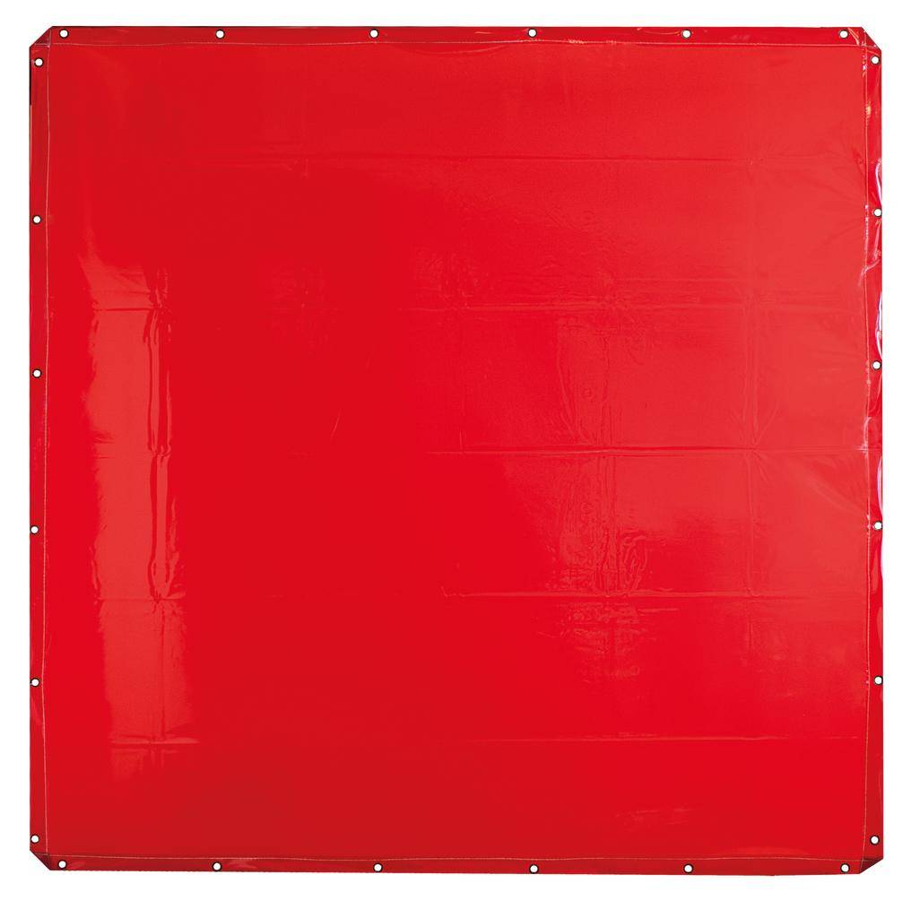 KS TOOLS Schweißerschutzplane, rot