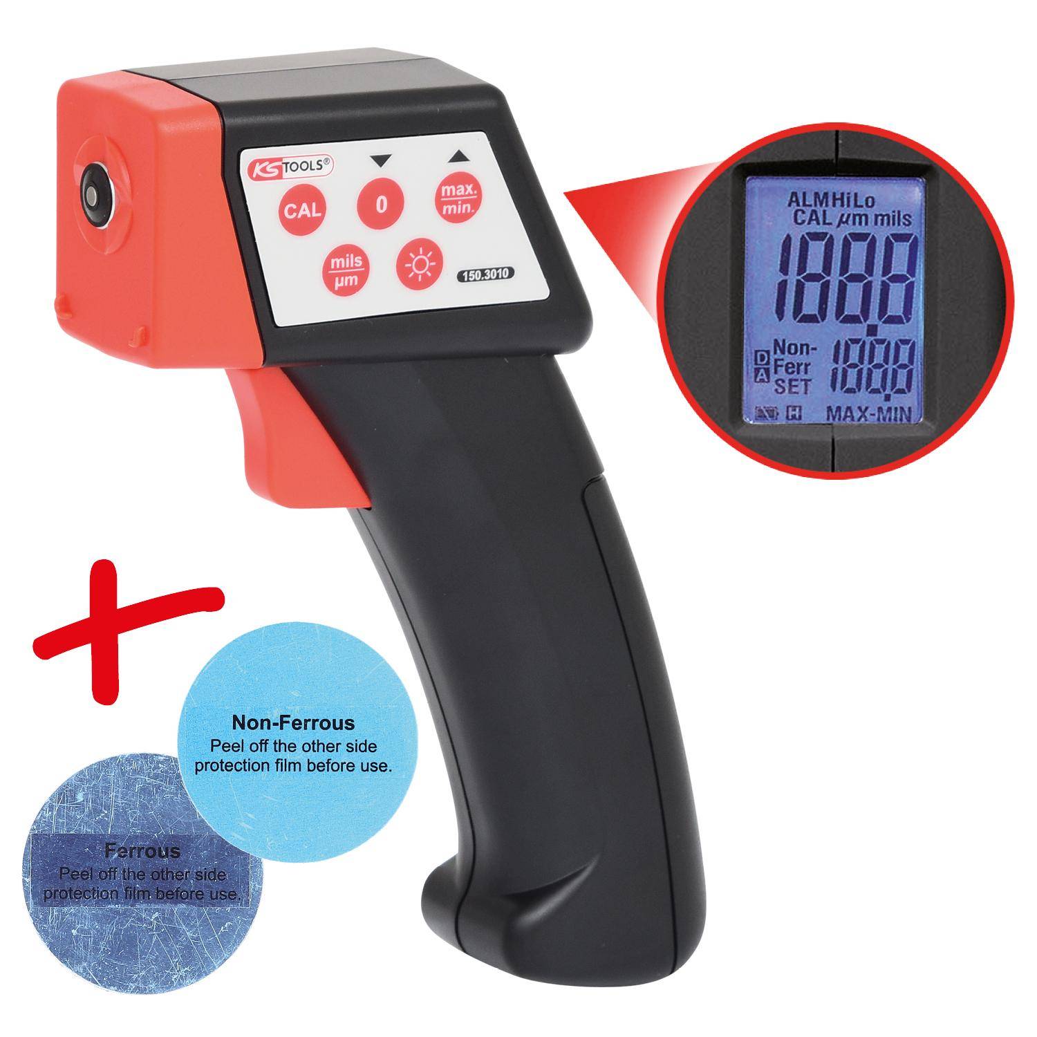 KS TOOLS Schichtdicken-Messgert