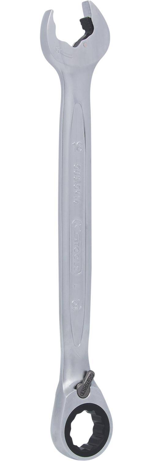 KS TOOLS DUO GEARplus Ringmaulschlssel,Maul-Ratschenfunktion 16mm,