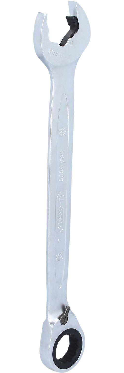 KS TOOLS DUO GEARplus Ringmaulschlssel,Maul-Ratschenfunktion 32mm,