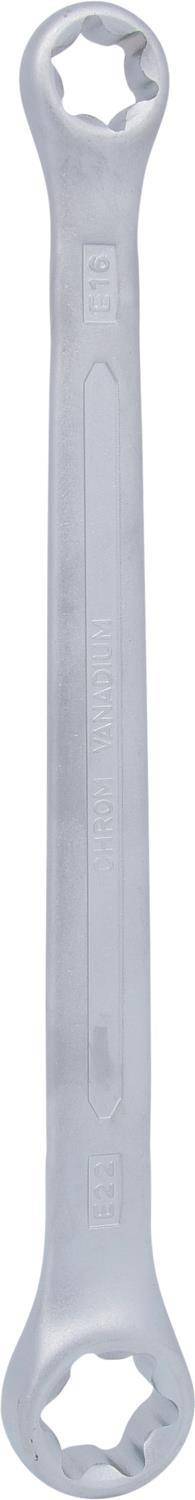 KS TOOLS CLASSIC TX-E-Doppel-Ringschlüssel, E16xE22 (911.0375)
