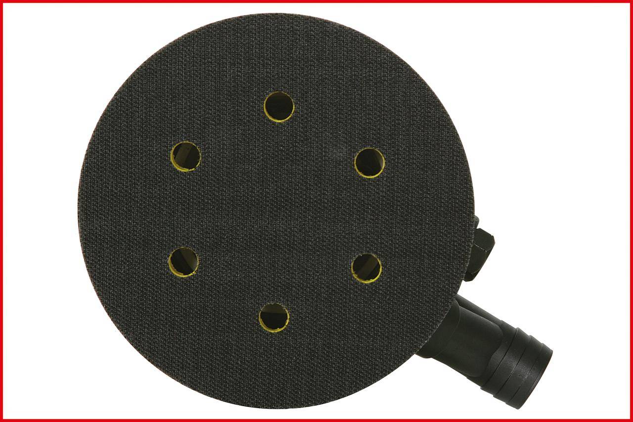 KS TOOLS Grobschliff-Druckluft-Excenterschleifer mit Staubabsaugung