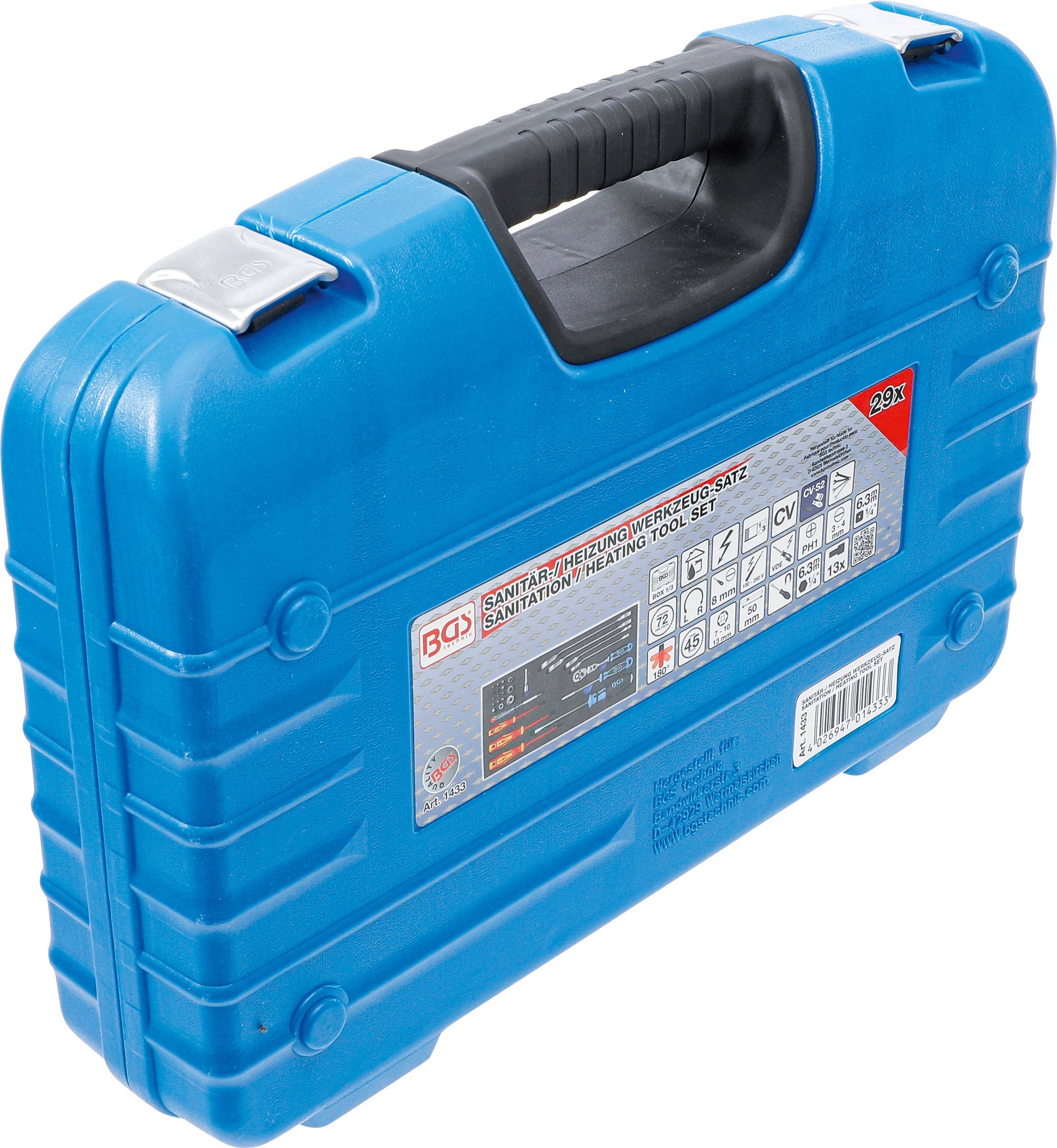 BGS Sanitr-/ Heizung Werkzeug-Satz | 29-tlg.