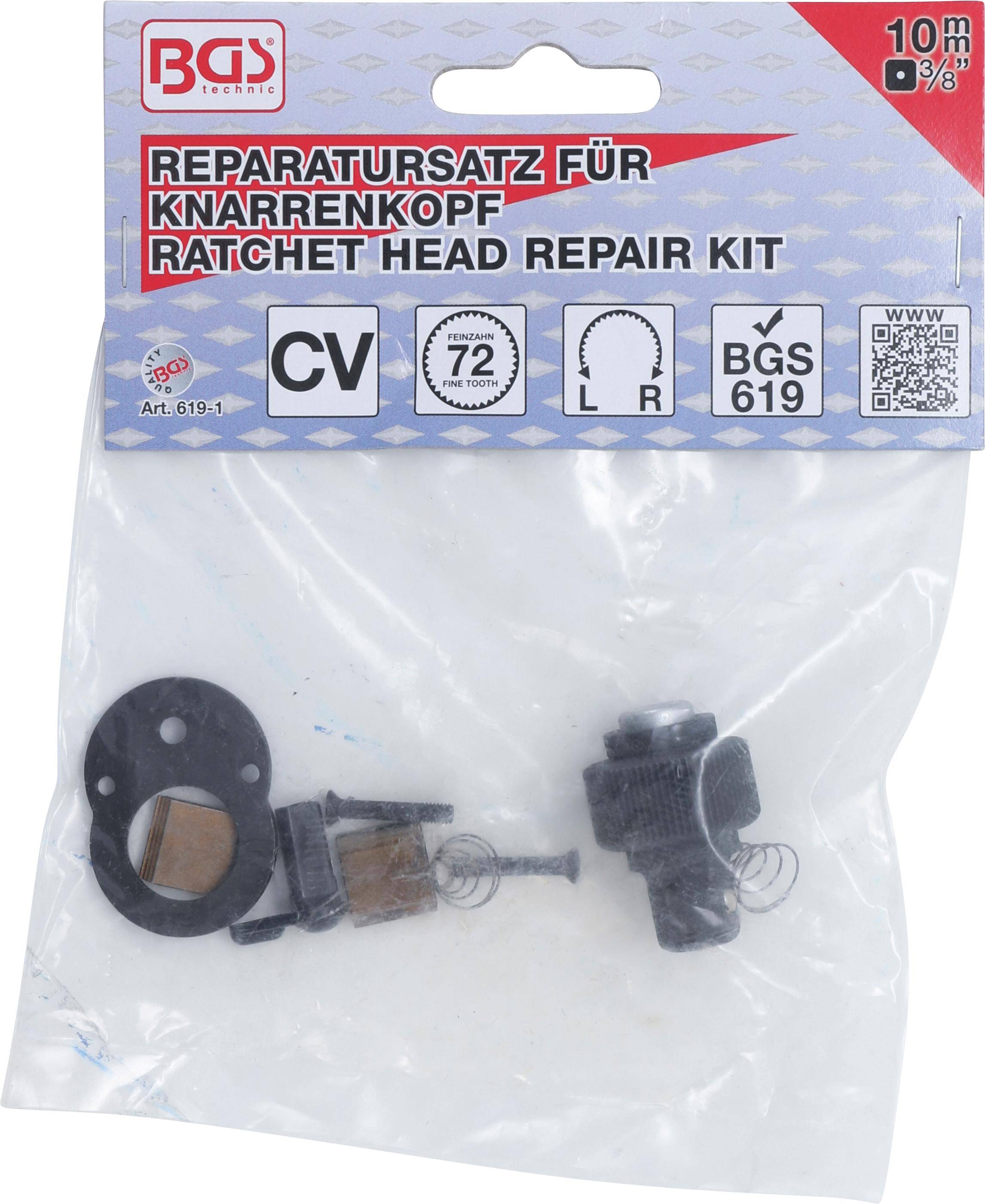 BGS Reparatursatz fr Knarrenkopf | fr Art. 619