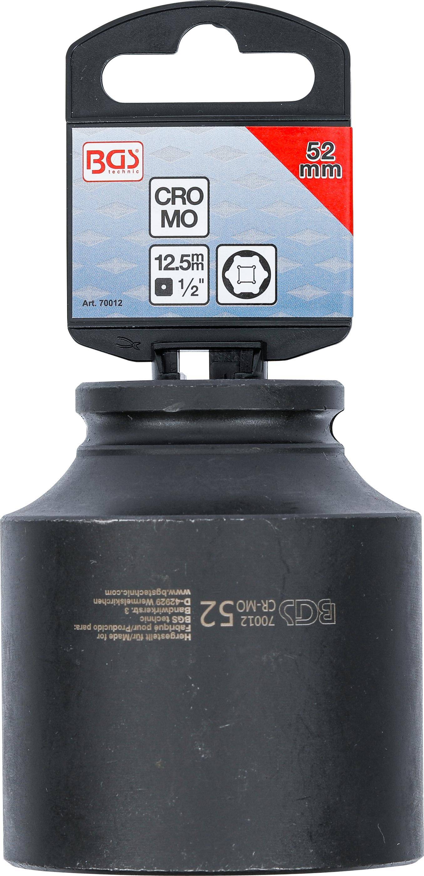 BGS Kraft-Steckschlssel-Einsatz Sechskant | Antrieb Innenvierkant