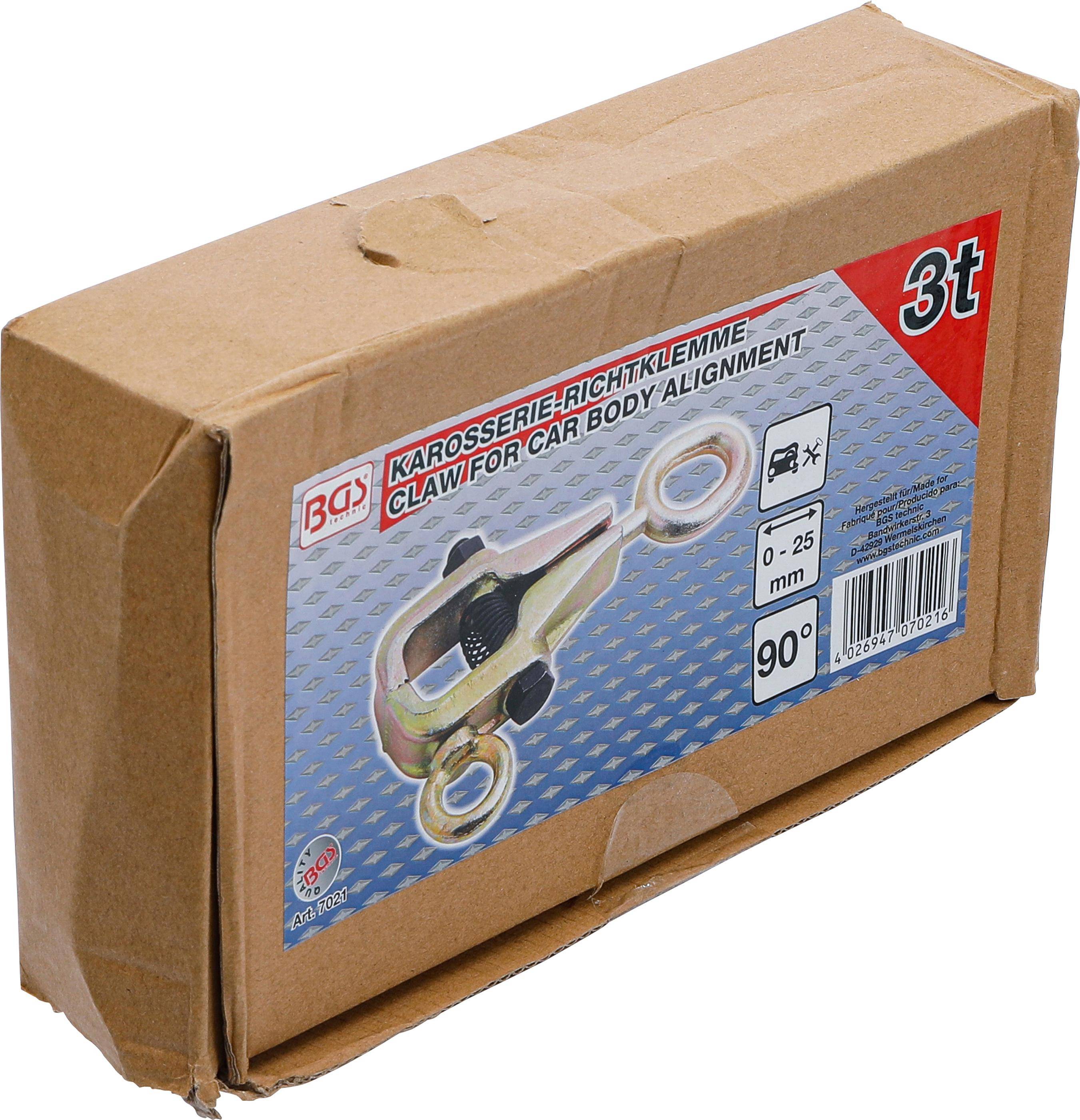 BGS Karosserie-Richtklemme | zwei Zugrichtungen | max. 3 t