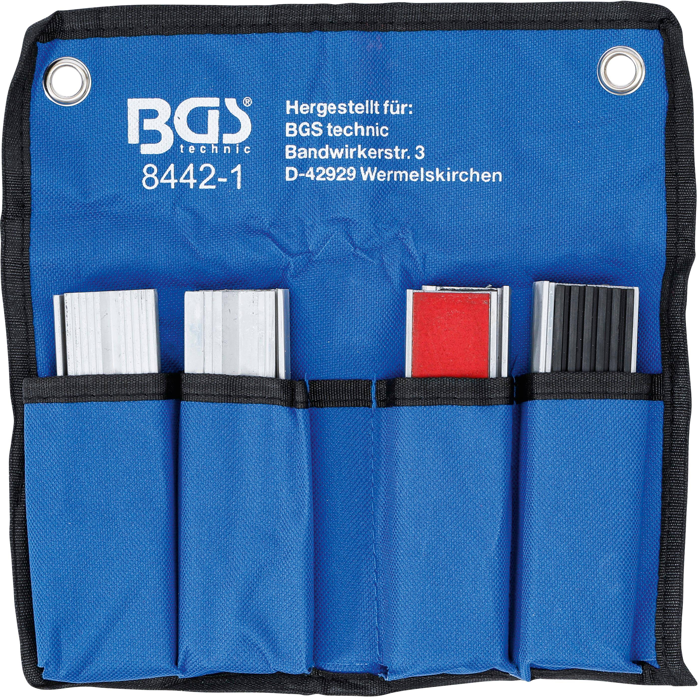 BGS technic Schraubstock-Schutzbacken-Satz | Aluminium | 125 mm |