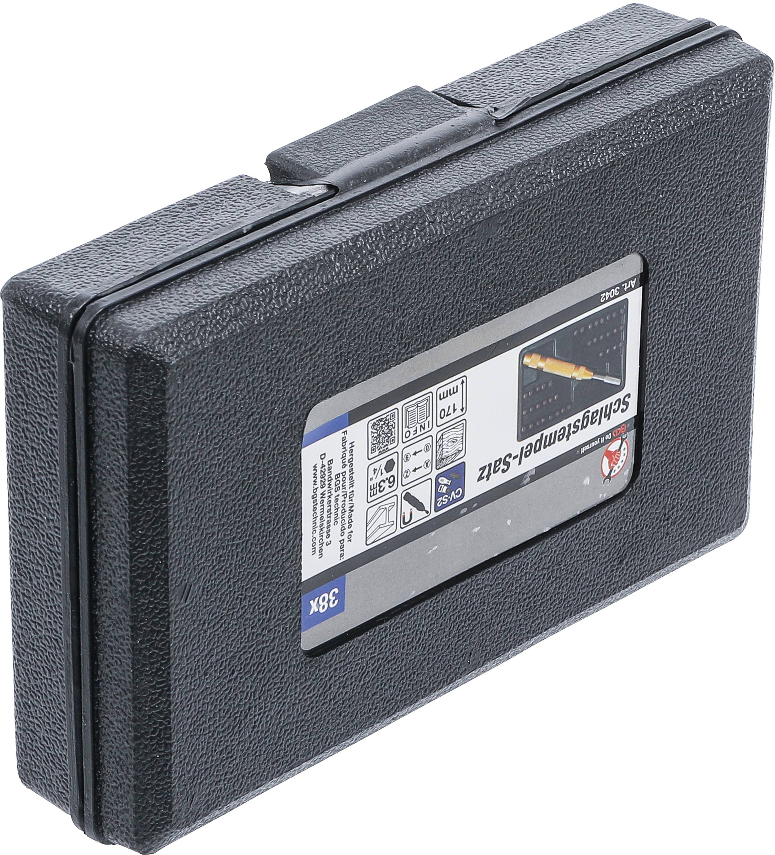 BGS Diy Schlagstempel-Satz | 36-in-1