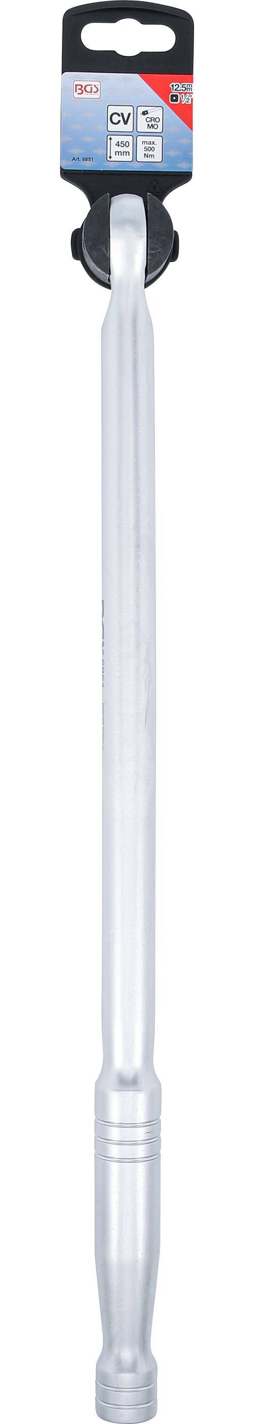 BGS Gelenkgriff | Abtrieb Auenvierkant 12,5 mm (1/2") | 450 mm