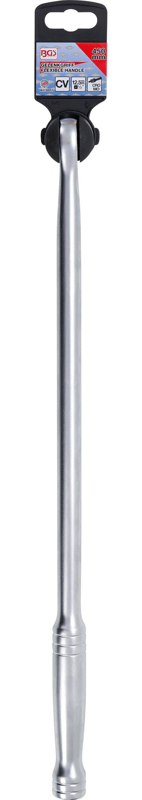 BGS Gelenkgriff | Abtrieb Außenvierkant 12,5 mm (1/2") | 450 mm