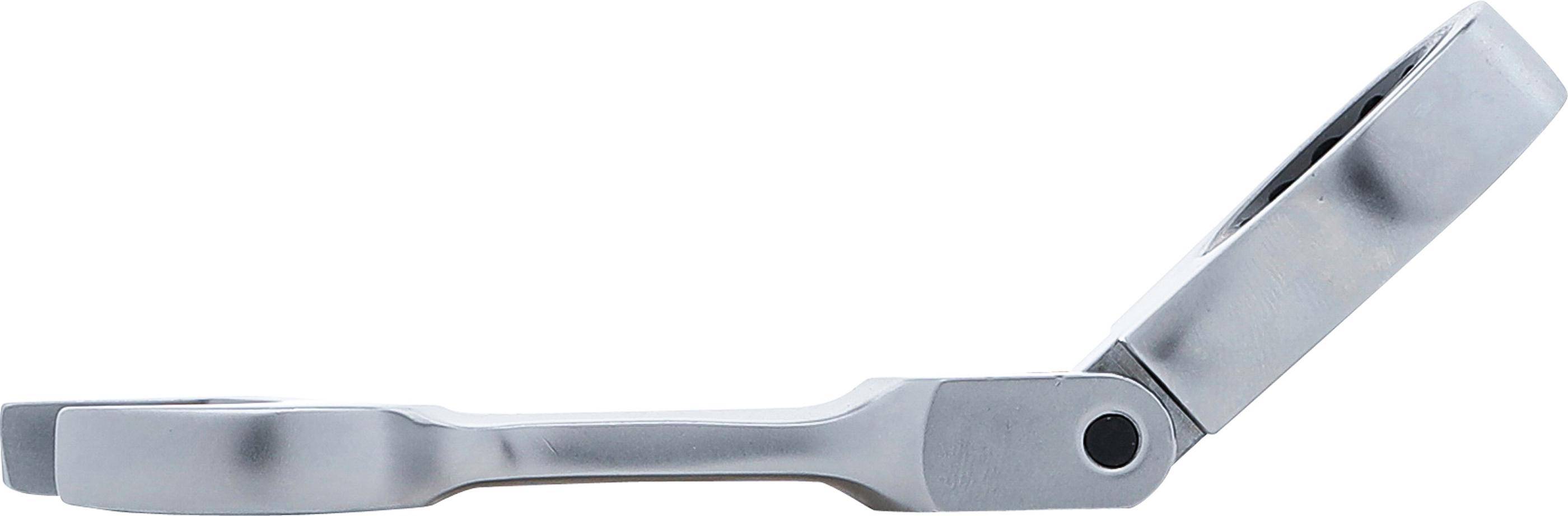 BGS Ratschenring-Maulschlssel | kurz | abwinkelbar | SW 19 mm