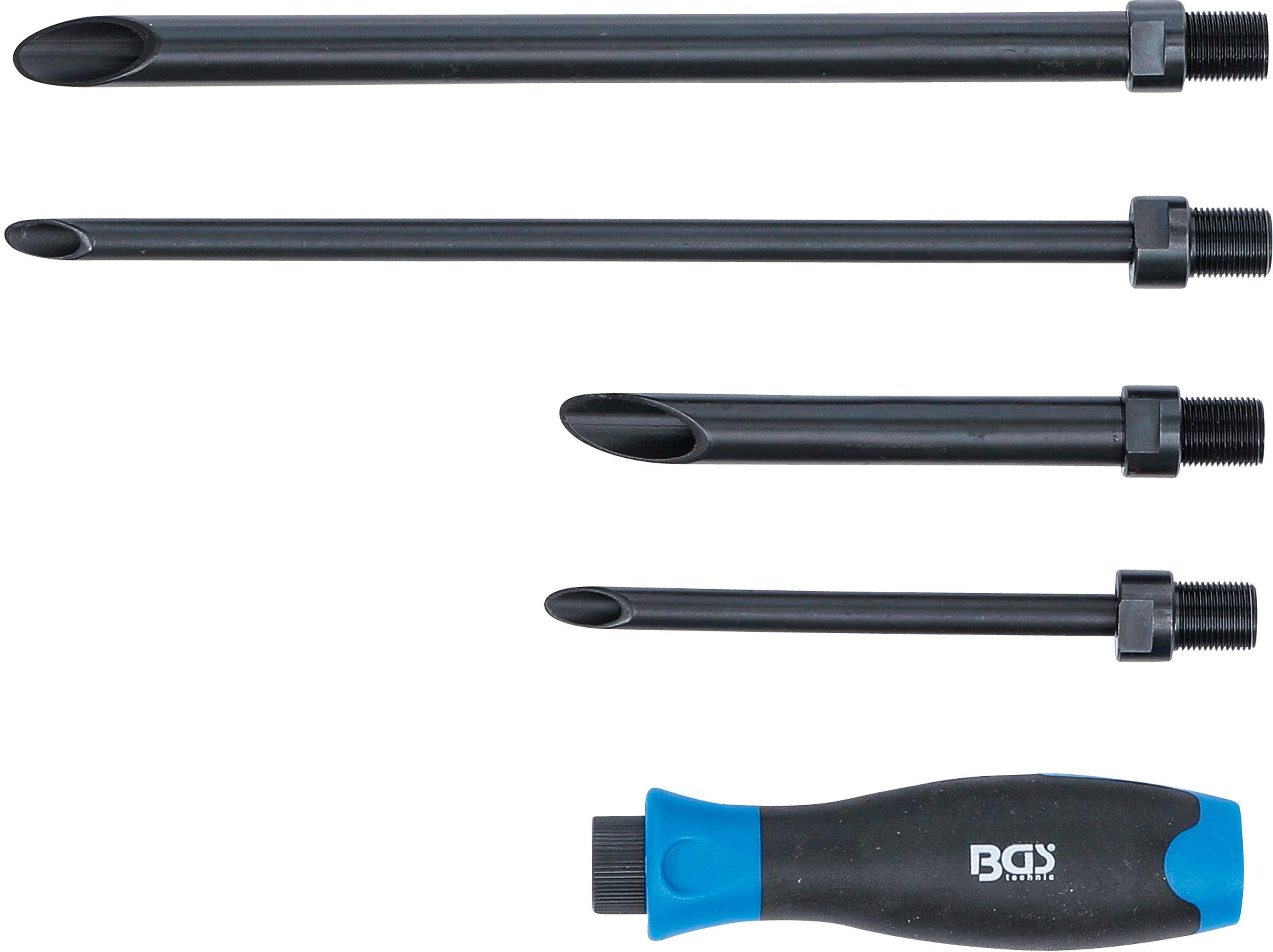 BGS technic Durchstechahlen-Satz zur Kabelverlegung | 4-tlg.