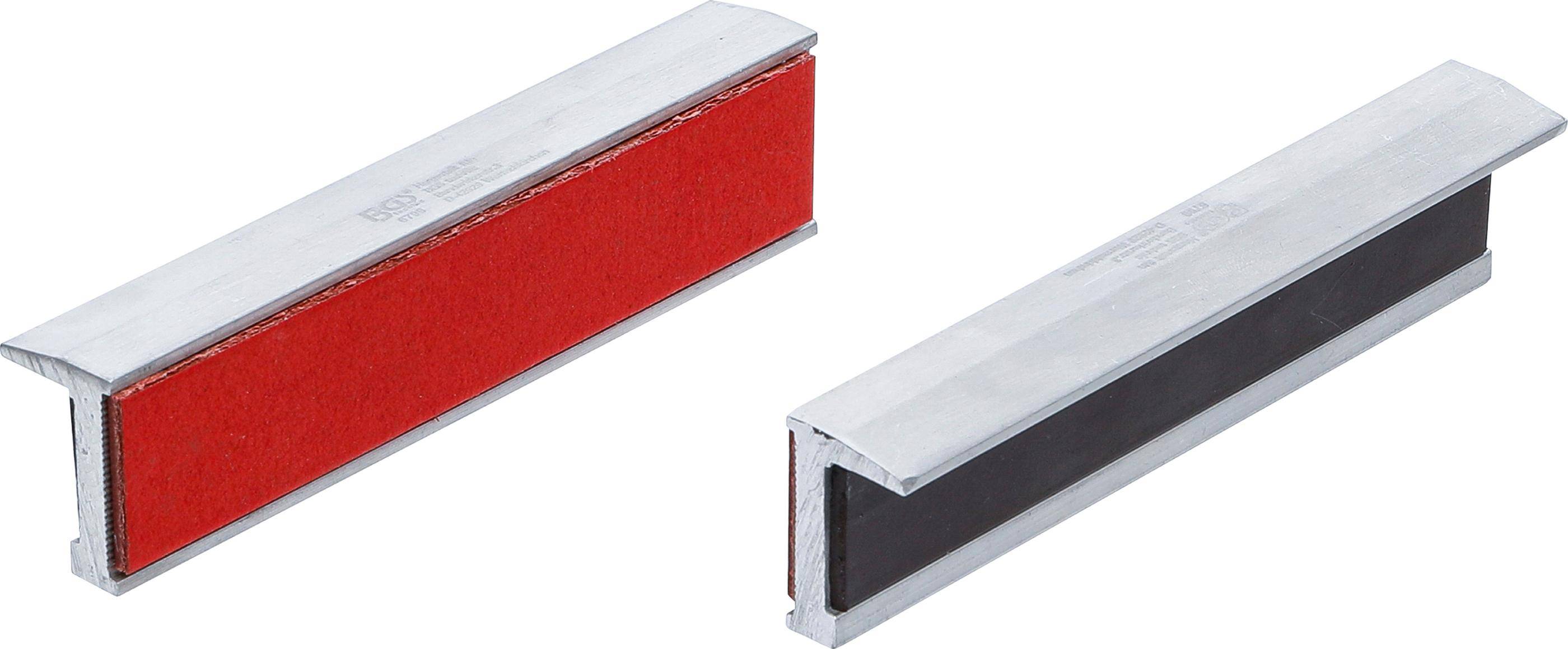 BGS technic Schraubstock-Schutzbacken | Aluminium | Breite 125 mm |